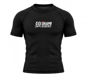 Okami Rashguard Kuro Kids Black